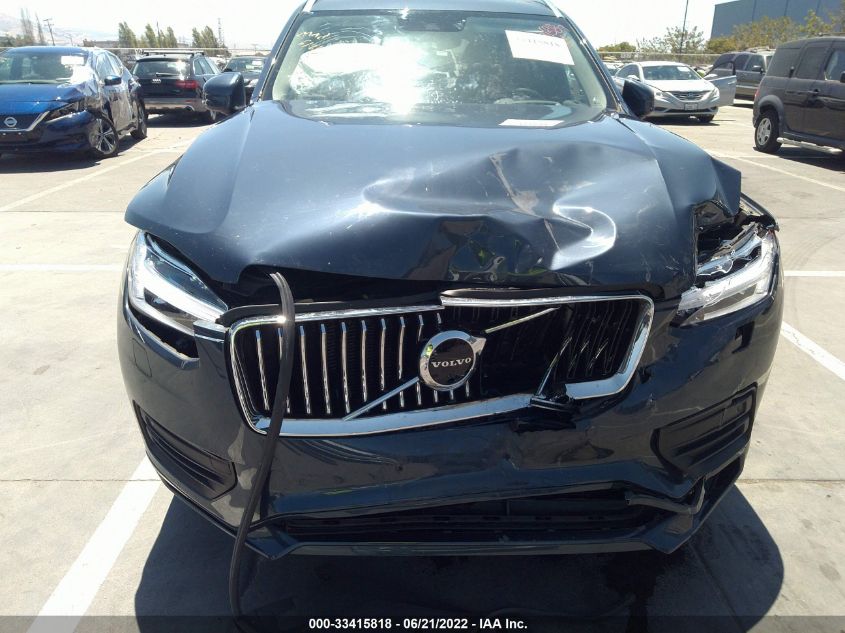 2020 VOLVO XC90 MOMENTUM YV4BR0CK2L1622302