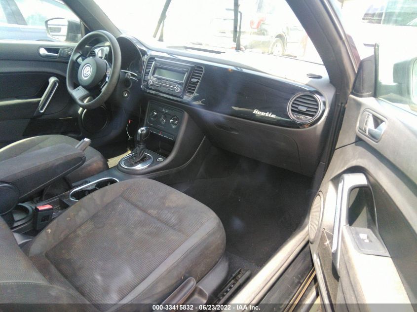 2014 VOLKSWAGEN BEETLE COUPE 2.5L ENTRY 3VWFP7AT4EM625445