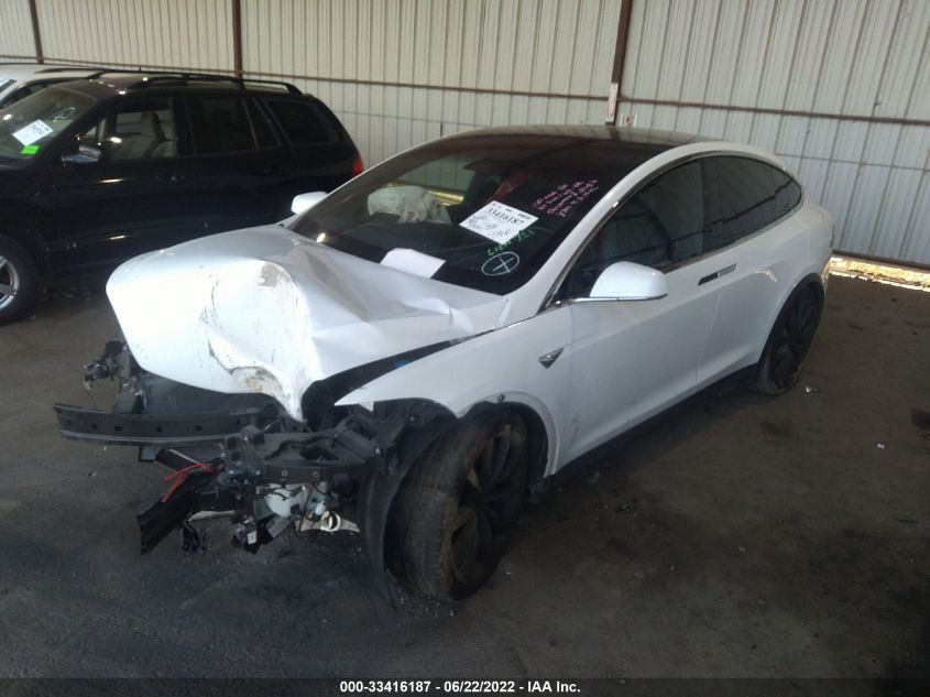2017 TESLA MODEL X P100D 5YJXCBE43HF040938