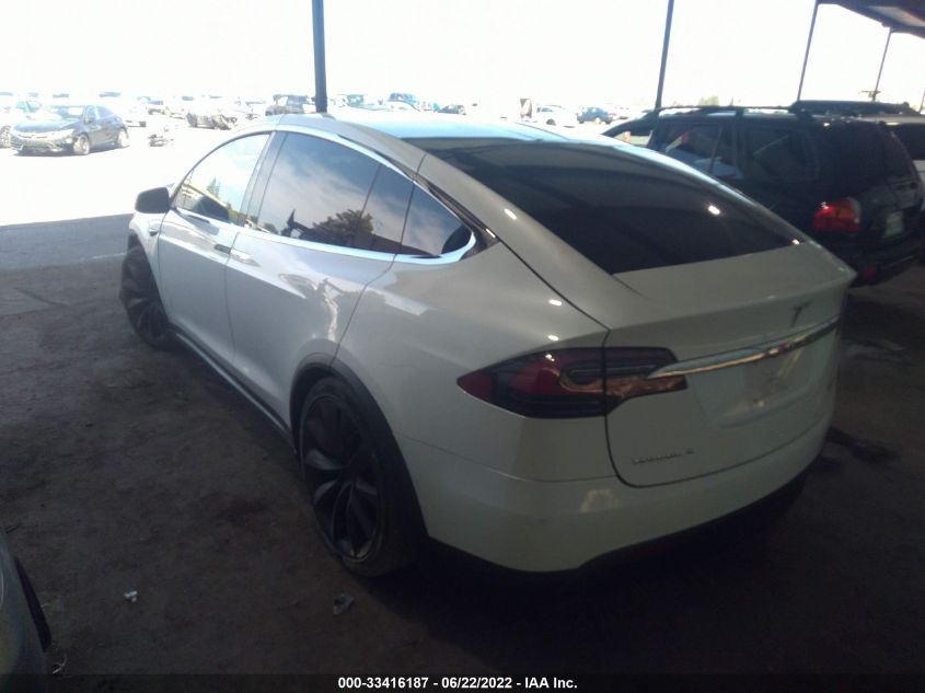 2017 TESLA MODEL X P100D 5YJXCBE43HF040938
