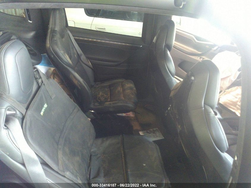 2017 TESLA MODEL X P100D 5YJXCBE43HF040938