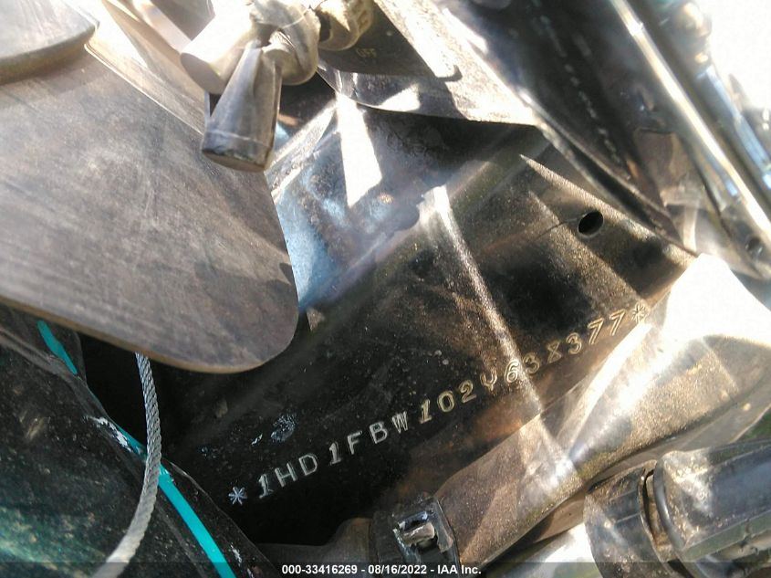 2002 HARLEY-DAVIDSON FLHRI 1HD1FBW102Y638377