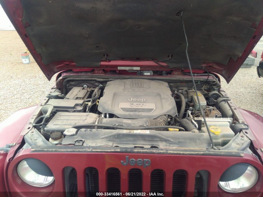 2013 JEEP WRANGLER SAHARA 1C4AJWBG6DL515006