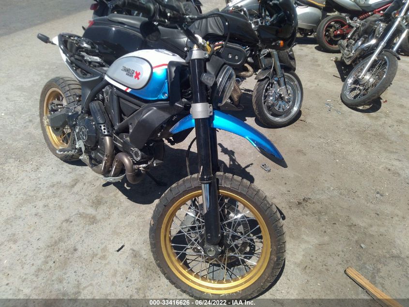 2021 DUCATI SCRAMBLER DESERT SLED ML0KAFPM8MT002178