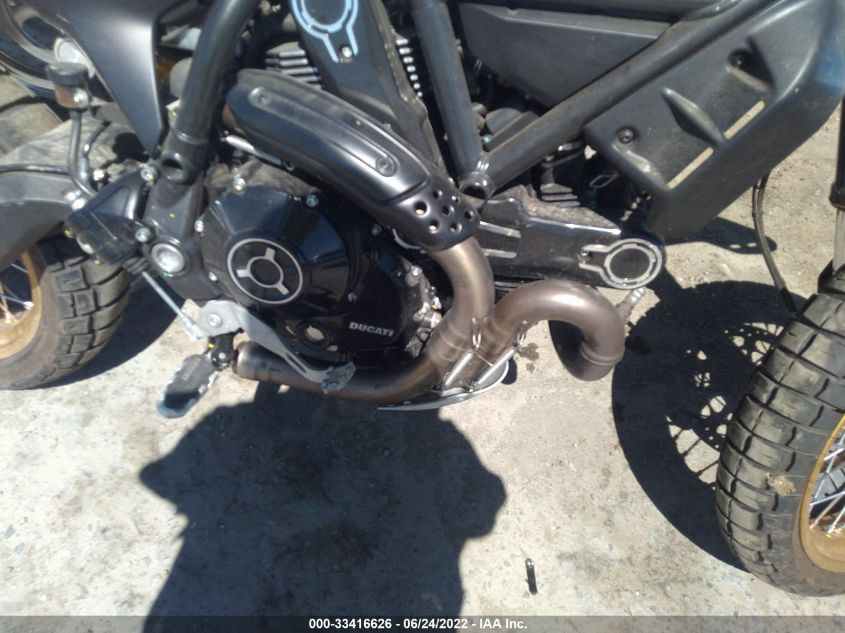 2021 DUCATI SCRAMBLER DESERT SLED ML0KAFPM8MT002178