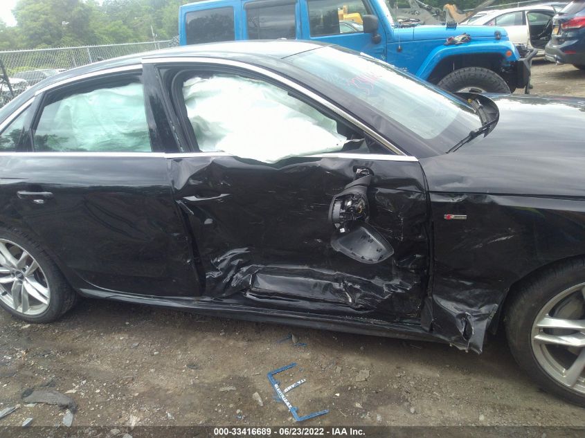 2020 AUDI A4 PREMIUM PLUS WAUENAF46LA055877