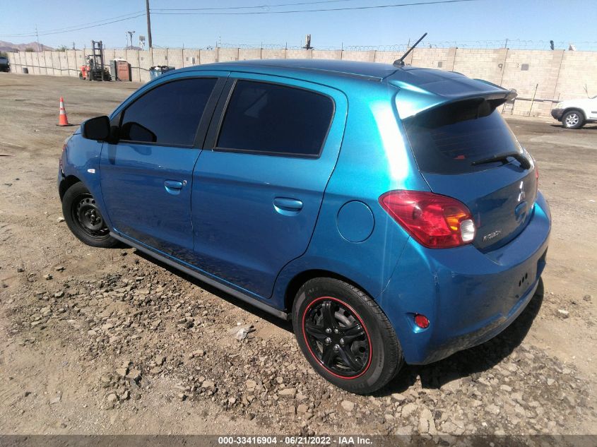 2015 MITSUBISHI MIRAGE DE/RF ML32A3HJ8FH032891