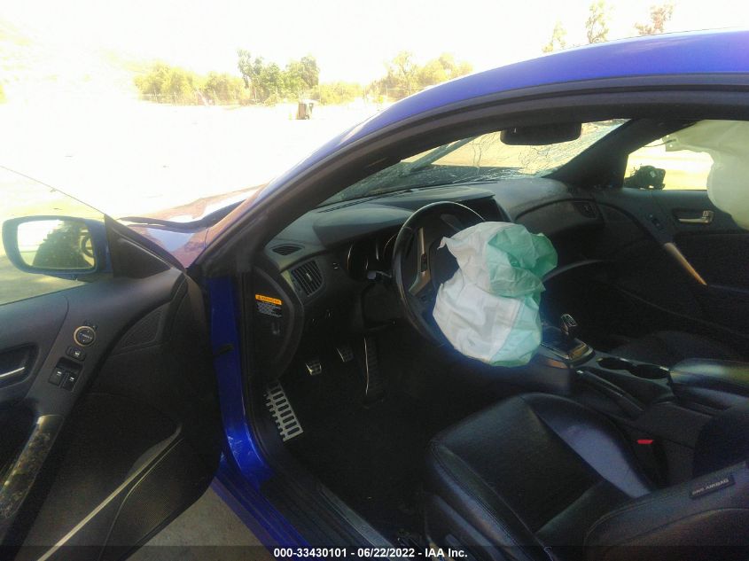 2013 HYUNDAI GENESIS COUPE 3.8 TRACK KMHHU6KJ2DU094411