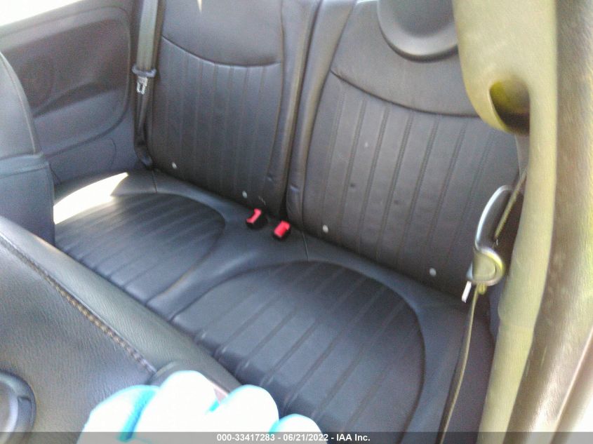 2013 FIAT 500 SPORT 3C3CFFHH0DT598399