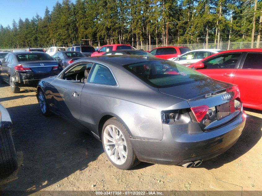 2013 AUDI A5 PREMIUM PLUS WAULFAFR3DA061458