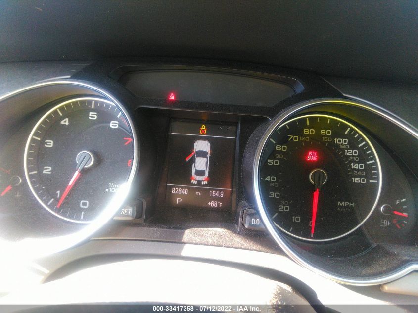 2013 AUDI A5 PREMIUM PLUS WAULFAFR3DA061458