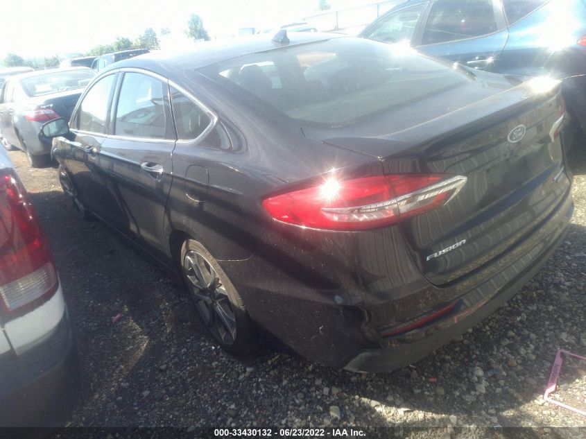 2020 FORD FUSION HYBRID TITANIUM 3FA6P0RU9LR141221