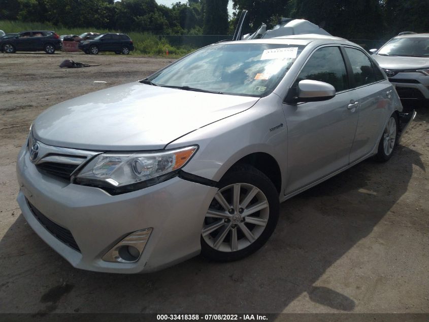 2013 TOYOTA CAMRY HYBRID LE/XLE 4T1BD1FK9DU085250