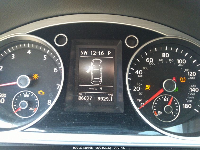 2014 VOLKSWAGEN CC SPORT WVWBP7AN5EE532121