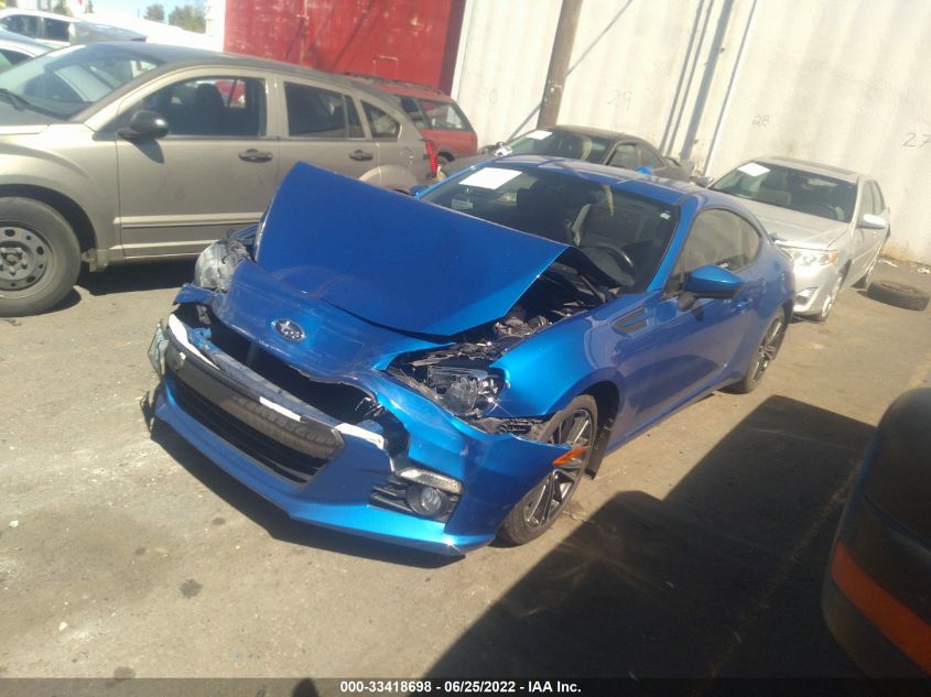 2013 SUBARU BRZ LIMITED JF1ZCAC14D1603483