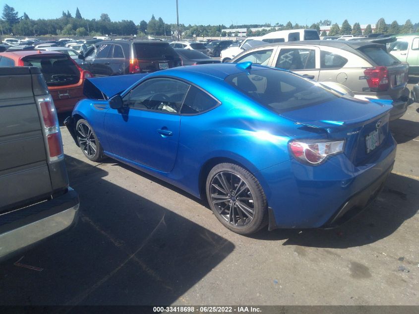 2013 SUBARU BRZ LIMITED JF1ZCAC14D1603483