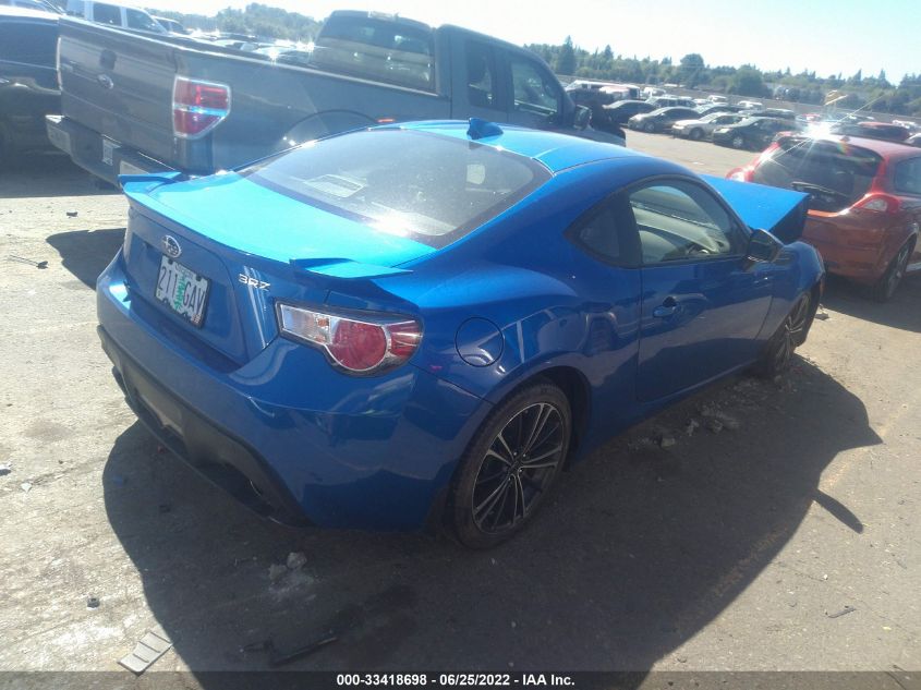 2013 SUBARU BRZ LIMITED JF1ZCAC14D1603483
