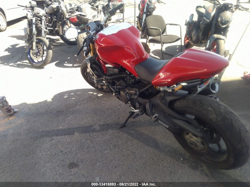 2014 DUCATI MONSTER 1200/S ZDM1RBSW5EB000535