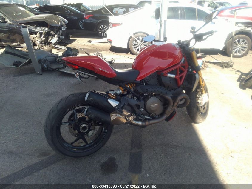 2014 DUCATI MONSTER 1200/S ZDM1RBSW5EB000535