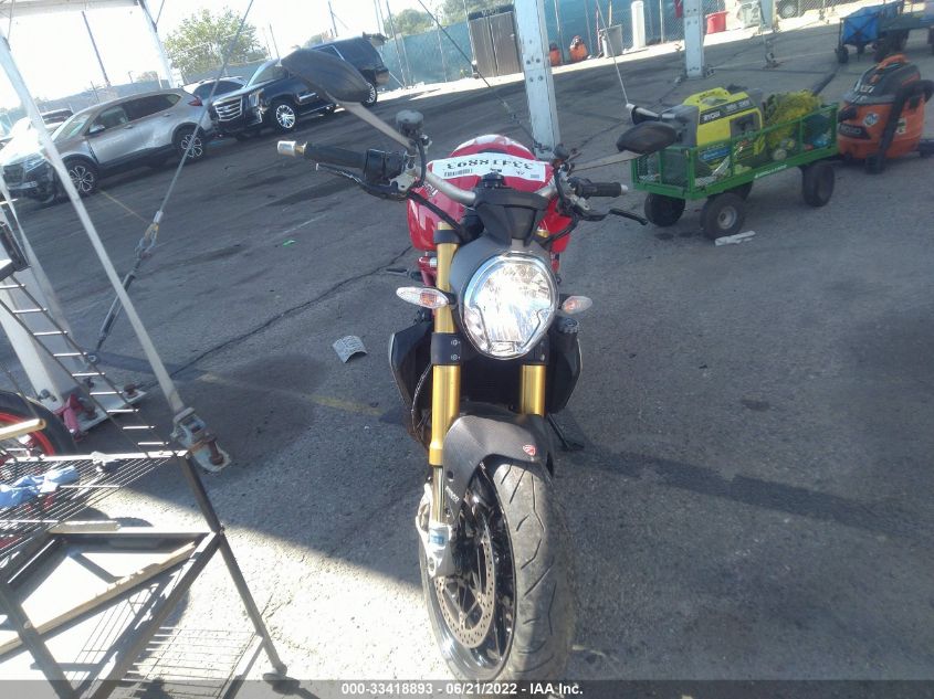 2014 DUCATI MONSTER 1200/S ZDM1RBSW5EB000535