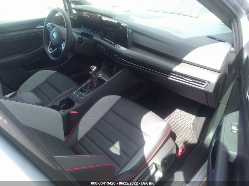 2022 VOLKSWAGEN GOLF GTI AUTOBAHN WVW687CD0NW136045