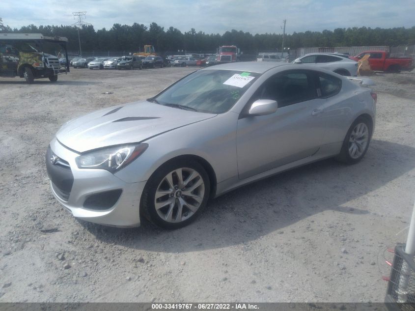 2013 HYUNDAI GENESIS COUPE 2.0T KMHHT6KDXDU103661