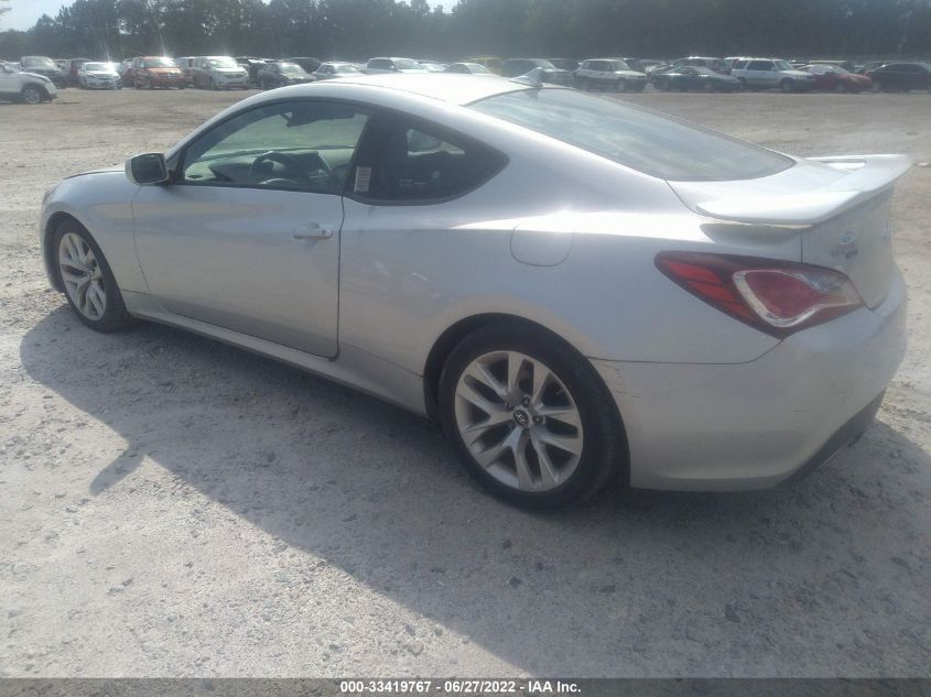 2013 HYUNDAI GENESIS COUPE 2.0T KMHHT6KDXDU103661