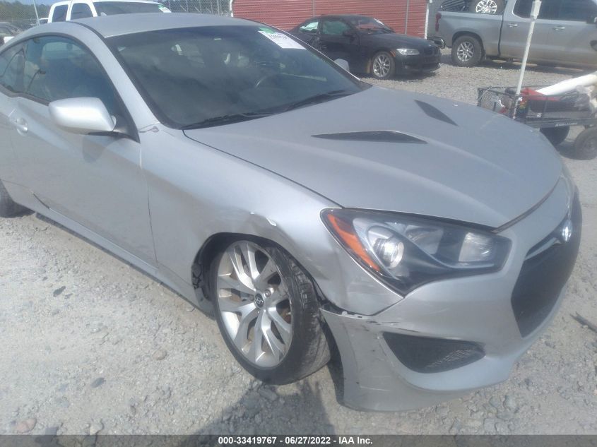 2013 HYUNDAI GENESIS COUPE 2.0T KMHHT6KDXDU103661