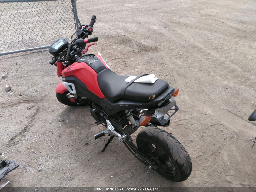 2019 HONDA GROM 125 MLHJC751XK5102429