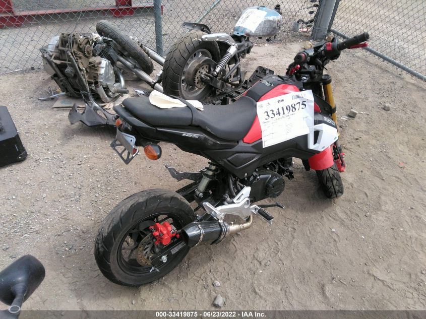 2019 HONDA GROM 125 MLHJC751XK5102429