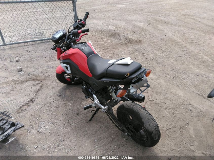 2019 HONDA GROM 125 MLHJC751XK5102429