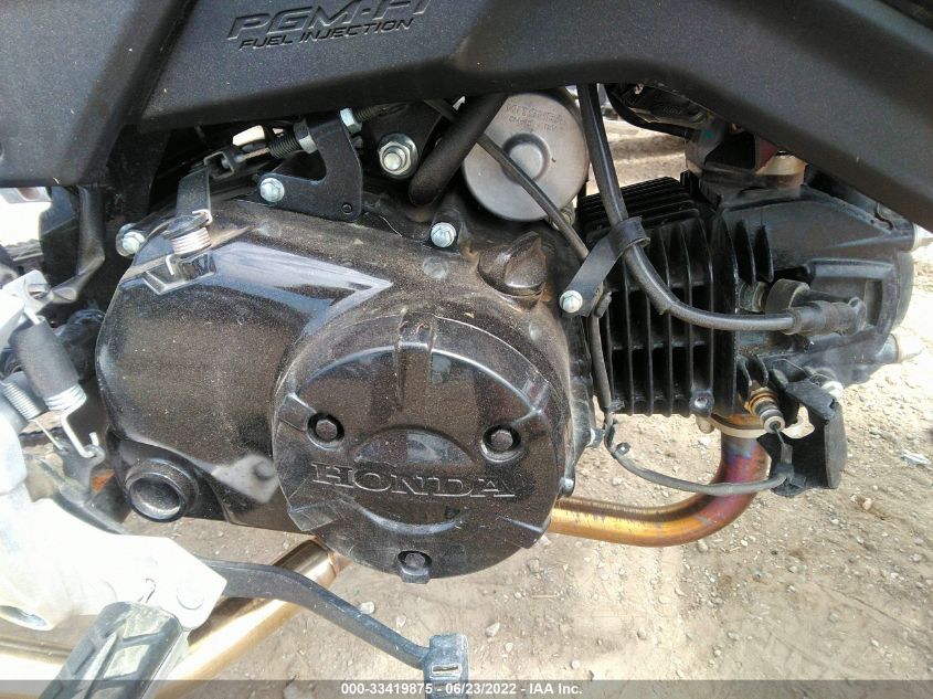 2019 HONDA GROM 125 MLHJC751XK5102429