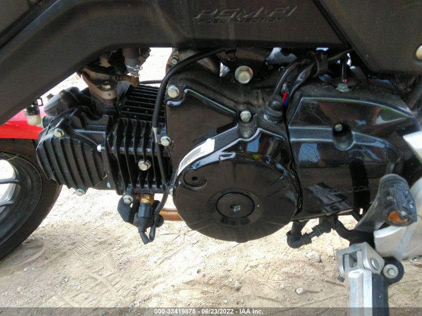 2019 HONDA GROM 125 MLHJC751XK5102429