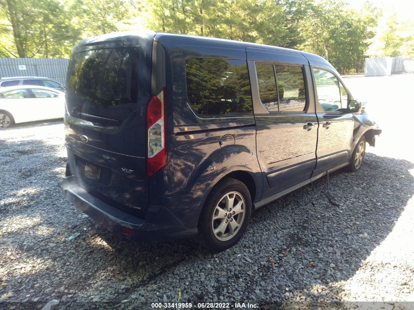 2014 FORD TRANSIT CONNECT WAGON XLT NM0GE9F70E1137589