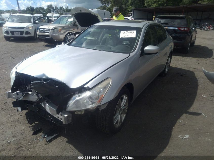 2013 INFINITI G37 SEDAN X JN1CV6AR1DM769476