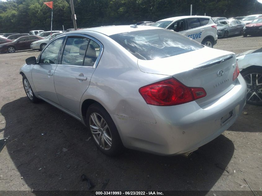 2013 INFINITI G37 SEDAN X JN1CV6AR1DM769476