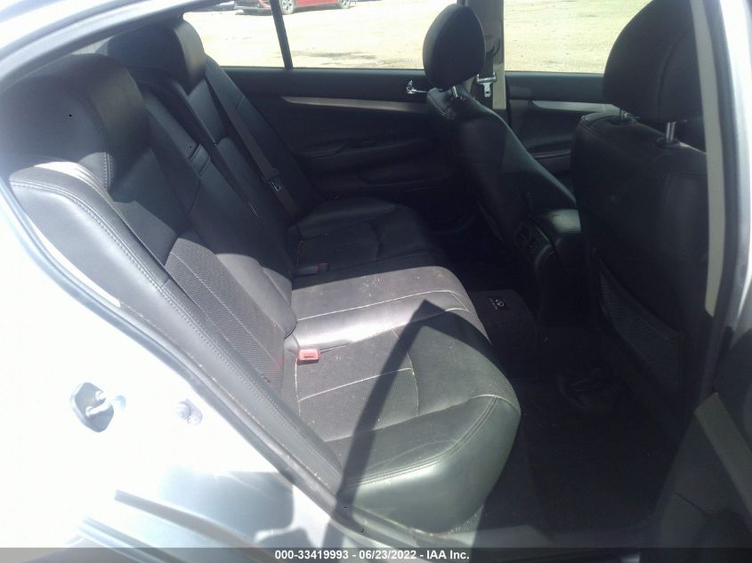 2013 INFINITI G37 SEDAN X JN1CV6AR1DM769476