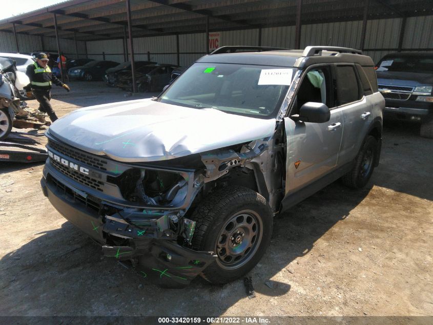 2021 FORD BRONCO SPORT BADLANDS 3FMCR9D92MRA05816