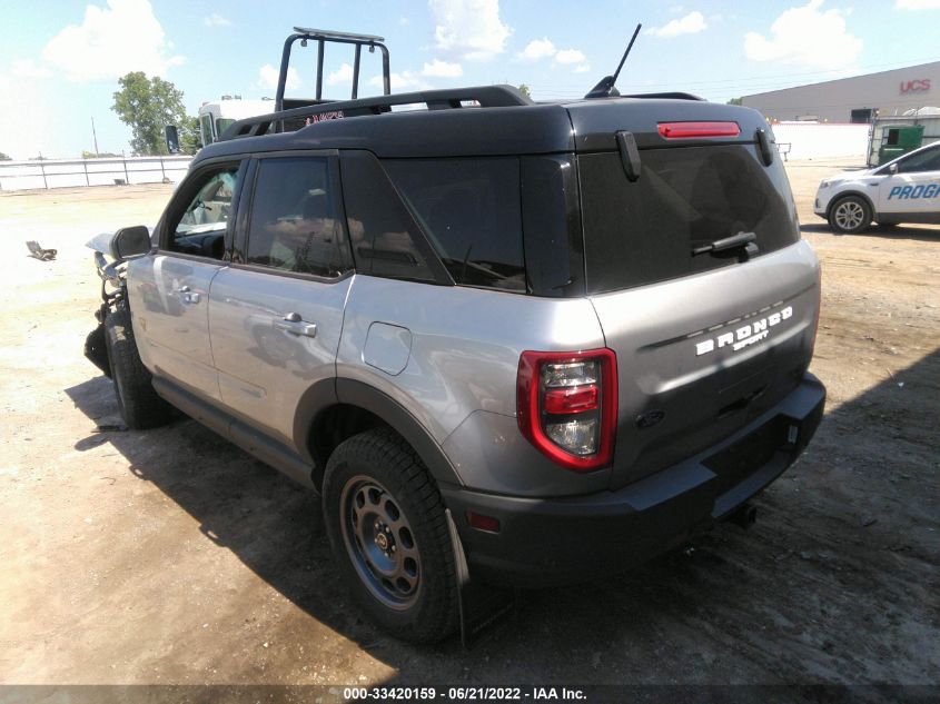 2021 FORD BRONCO SPORT BADLANDS 3FMCR9D92MRA05816
