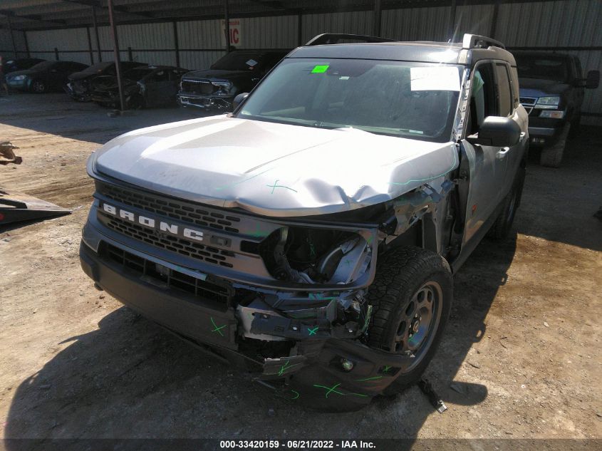 2021 FORD BRONCO SPORT BADLANDS 3FMCR9D92MRA05816