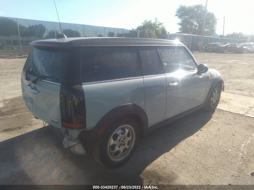 2013 MINI COOPER CLUBMAN WMWZF3C52DT491249