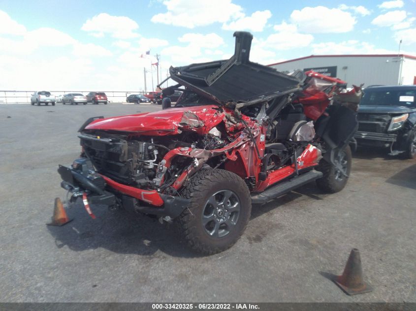 2021 FORD BRONCO BASE/BIG BEND 1FMDE5AP2MLA63757