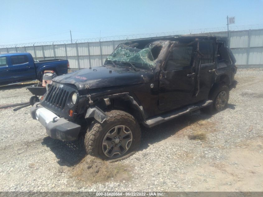 2013 JEEP WRANGLER UNLIMITED SAHARA 1C4BJWEG8DL531658