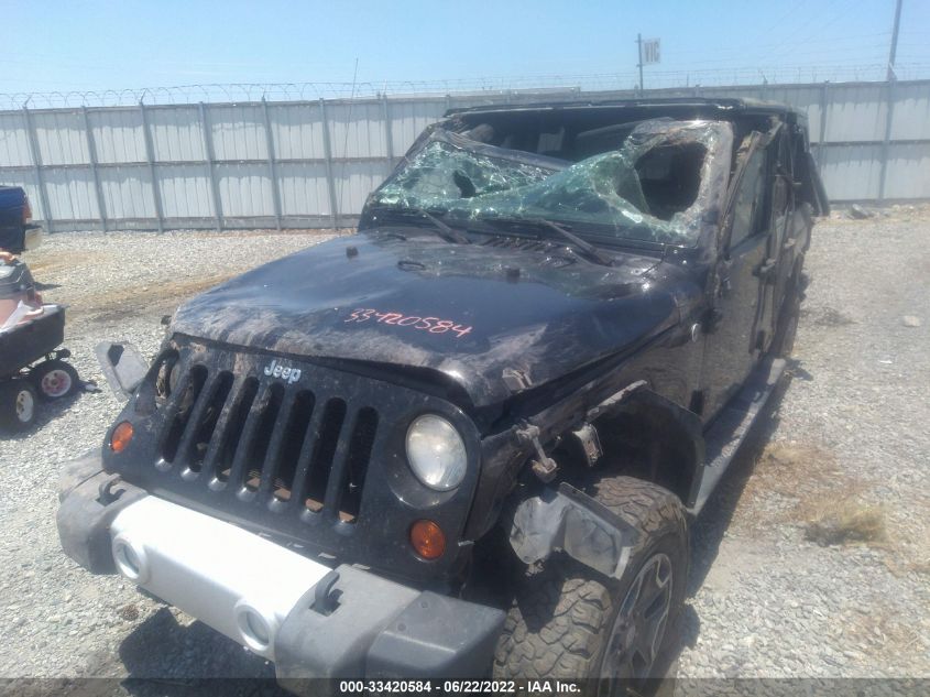 2013 JEEP WRANGLER UNLIMITED SAHARA 1C4BJWEG8DL531658