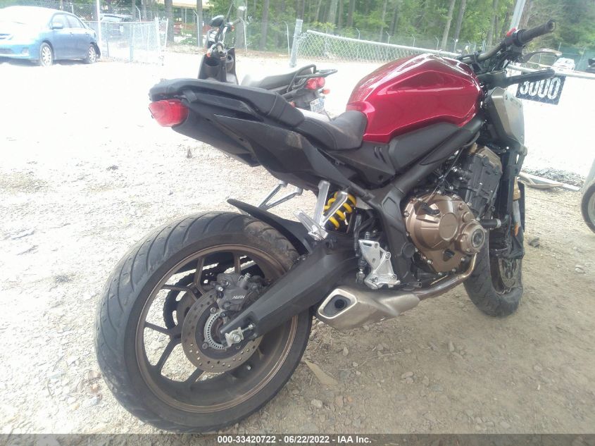 2019 HONDA CB650 RA MLHRH0250K5000169