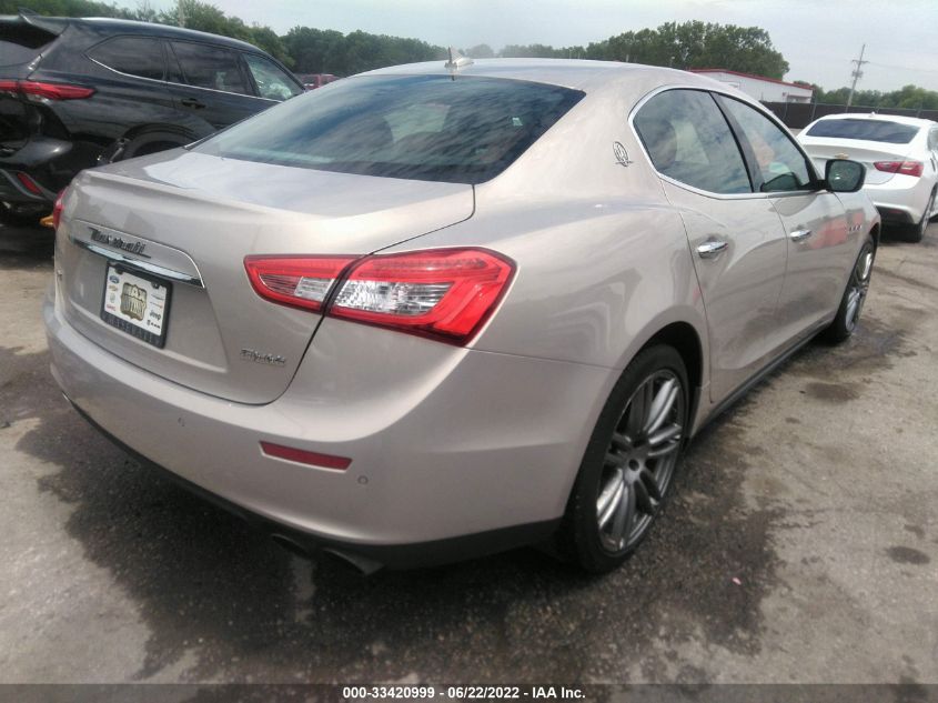 2014 MASERATI GHIBLI S Q4 ZAM57RTA1E1094736