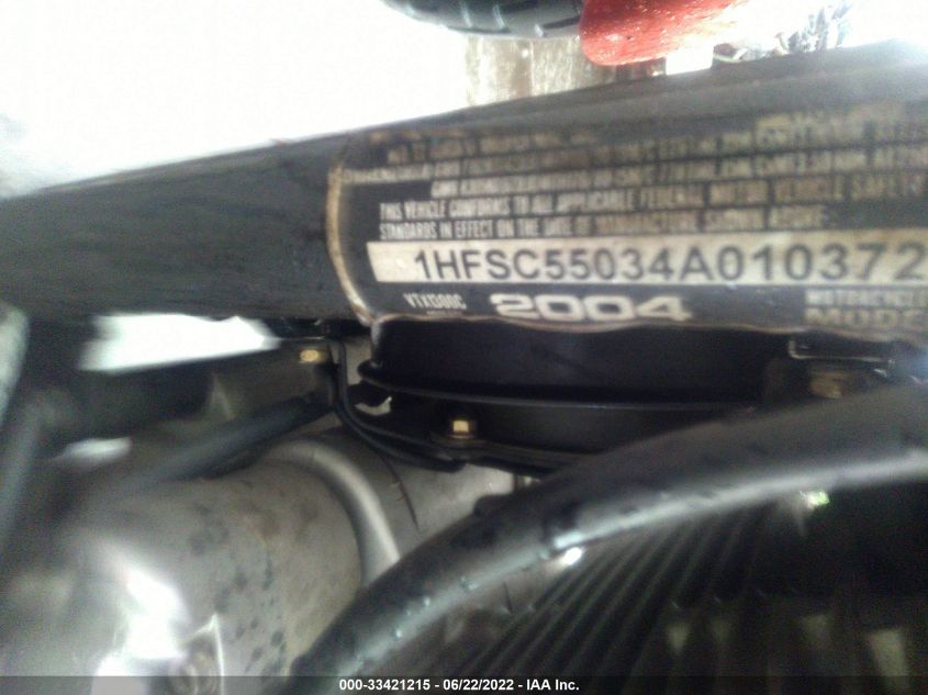 2004 HONDA VTX1300 C 1HFSC55034A010372