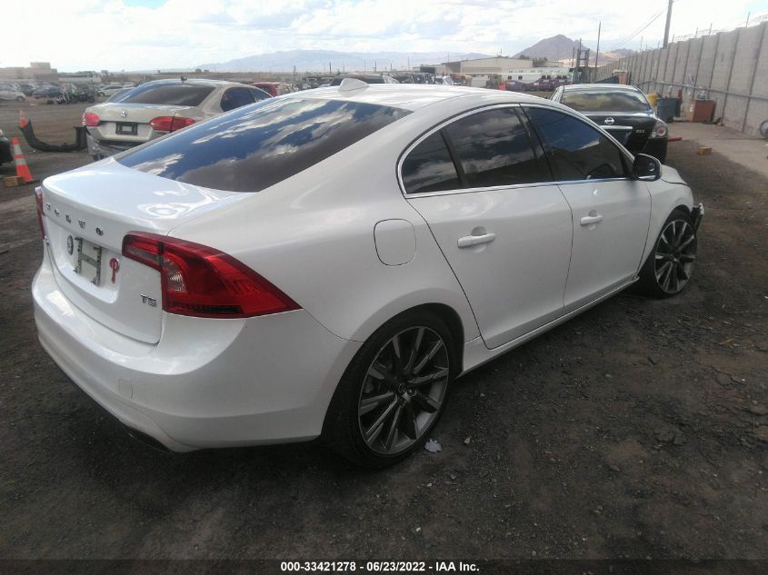 2015 VOLVO S60 T5 DRIVE-E PREMIER YV126MFK0F1369459