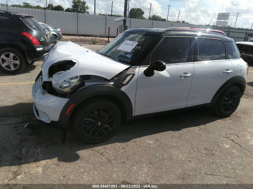 2013 MINI COOPER COUNTRYMAN S WMWZC3C57DWP22394