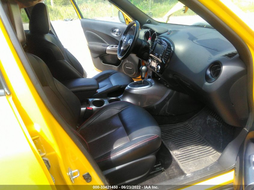 2015 NISSAN JUKE SL JN8AF5MV9FT553523